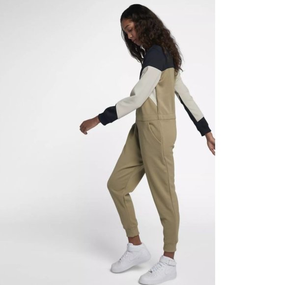 RARE Nike Air Sportswear Color Block Convertible Jumpsuit XS / S - Picture 4 of 14